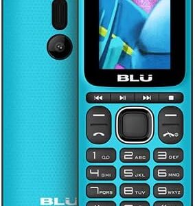 BLU Z4 Music Z250 GSM Unlocked Twin SIM Cellphone – 1.8″ Display screen, FM Radio, Flashlight, VGA Digital camera (Cyan)