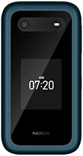 Nokia 2780 Flip Cellphone | Unlocked | Runs on KaiOS | Suitable with Verizon, AT&T, T-Cell | Blue Coloration