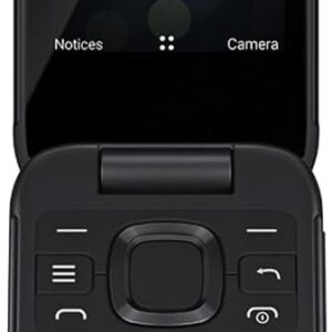 Nokia 2780 Flip Telephone | Unlocked | Appropriate with All Cellular Carriers | Black